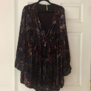 Free People Velvet Dress